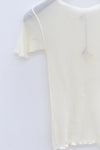 BASERANGE Cotton T-shirt France BAS-TOGE-CG-000-UNDYED